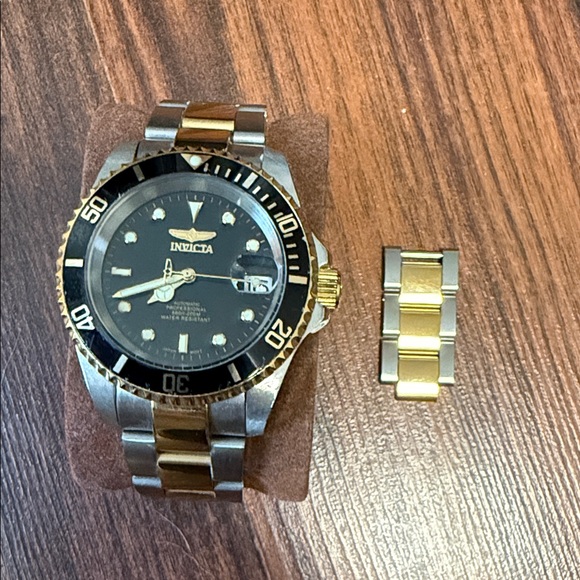Invicta Gold and Silver Dive Watch